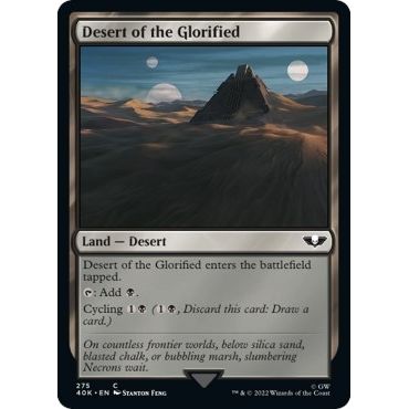 Image for Desert of the Glorified (275) (40K) - Magic: The Gathering