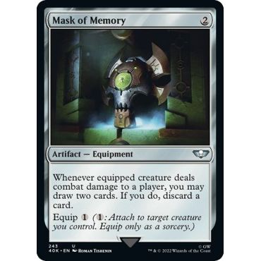 Image for Mask of Memory (Surge Foil) (243) (40K) - Magic: The Gathering