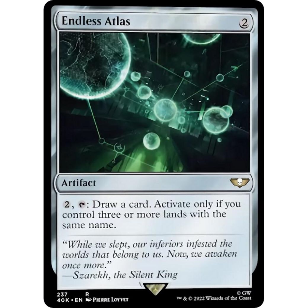 Image for Endless Atlas (Surge Foil) (237) (40K) - Magic: The Gathering