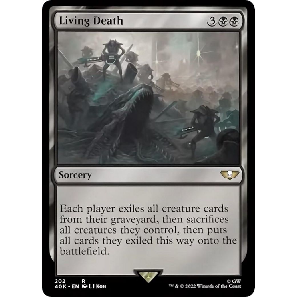 Image for Living Death (Surge Foil) (202) (40K) - Magic: The Gathering