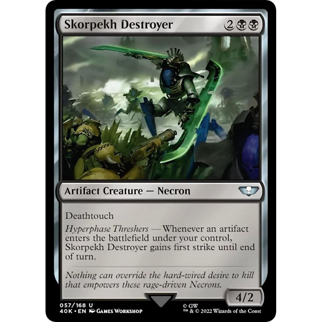 Image for Skorpekh Destroyer (Surge Foil) (57) (40K) - Magic: The Gathering