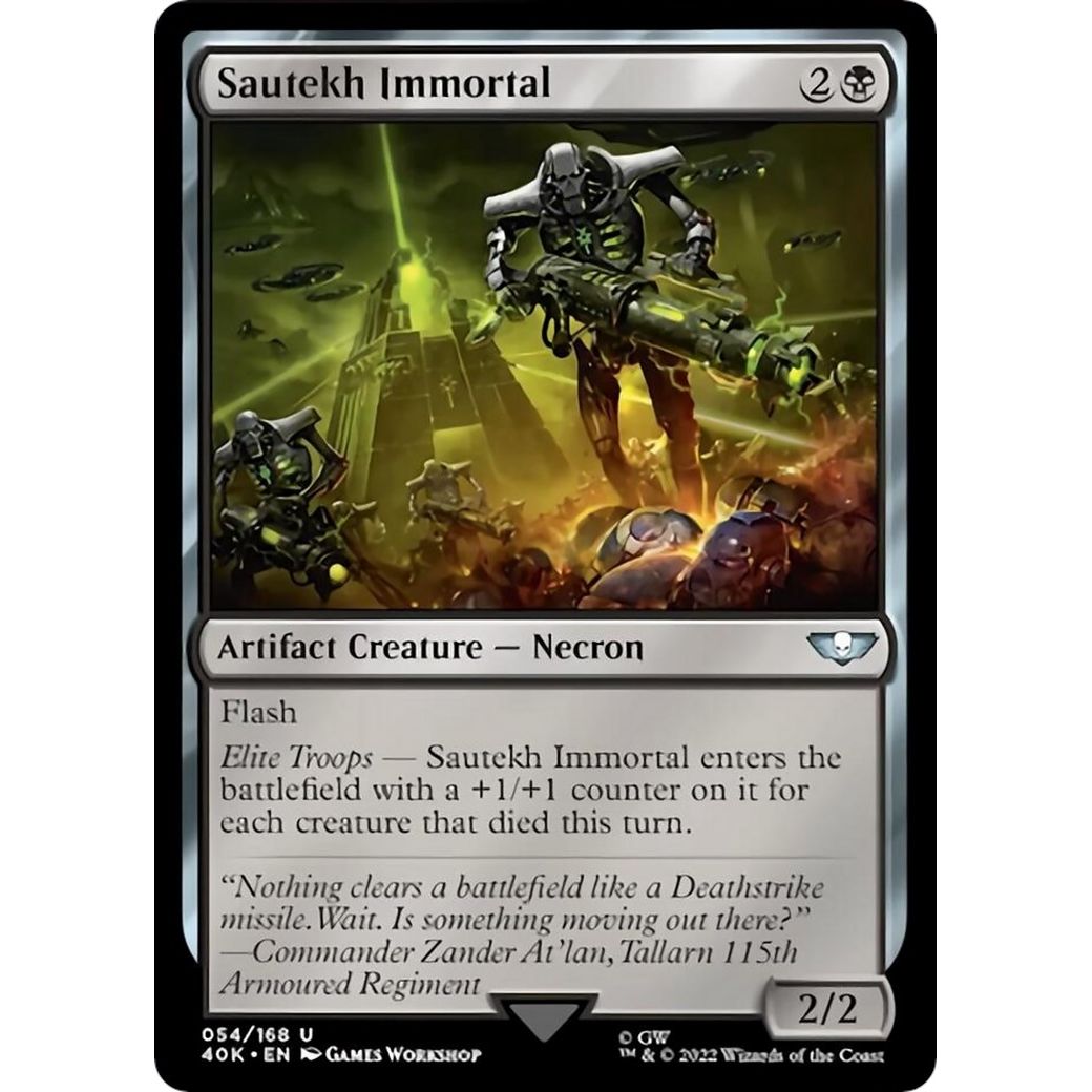 Image for Sautekh Immortal (Surge Foil) (54) (40K) - Magic: The Gathering