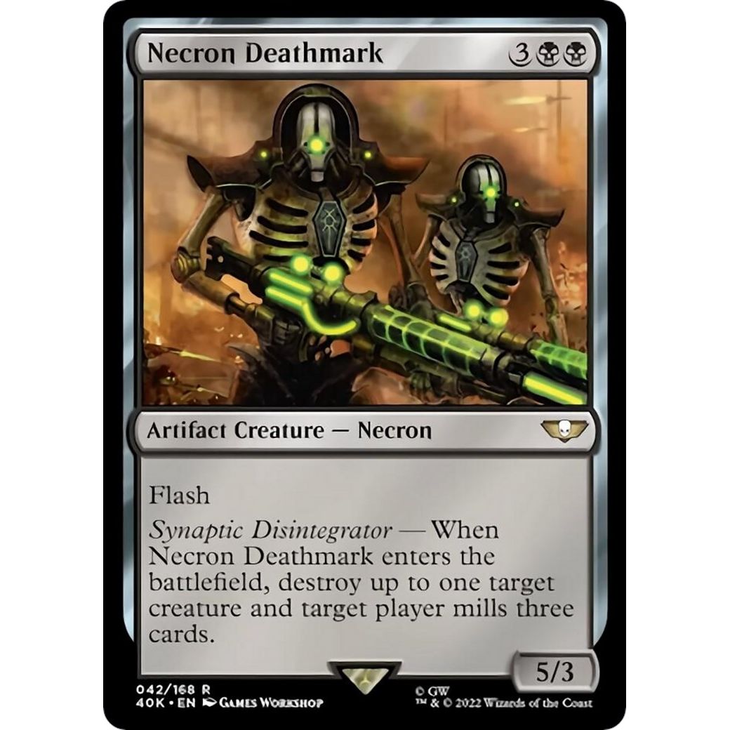 Image for Necron Deathmark (Surge Foil) (42) (40K) - Magic: The Gathering