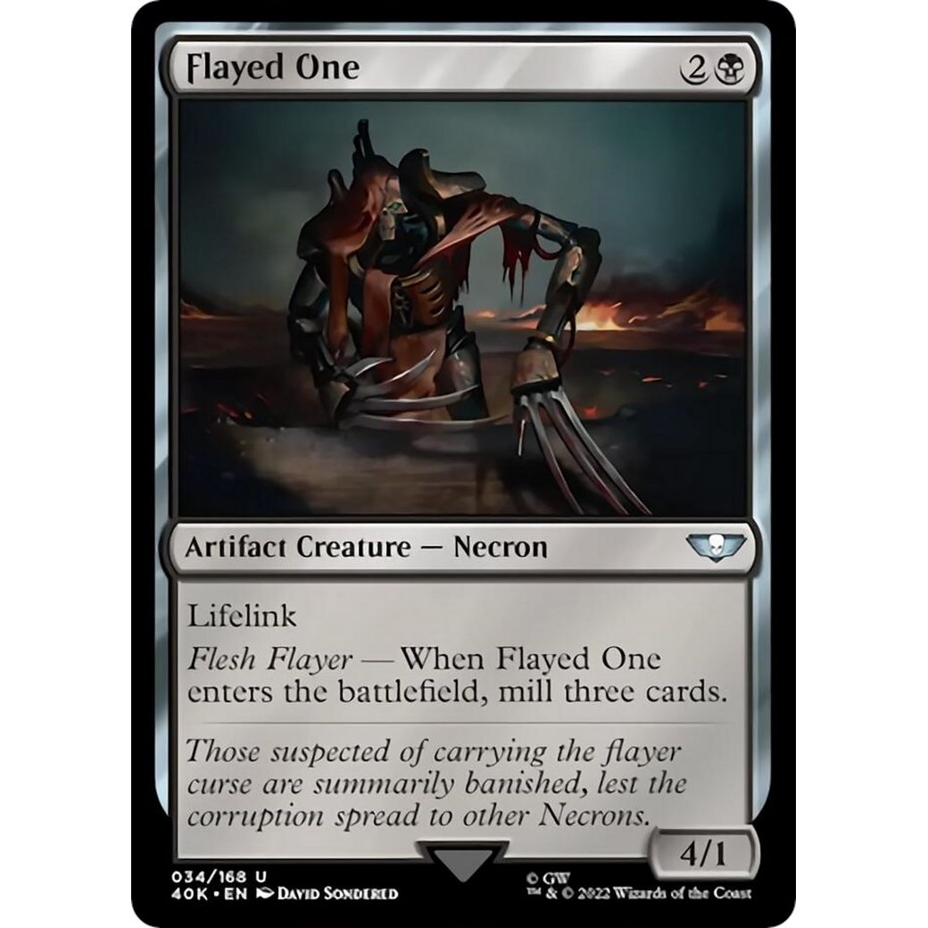 Image for Flayed One (Surge Foil) (34) (40K) - Magic: The Gathering