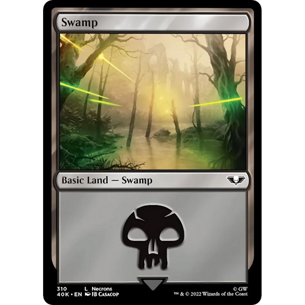 Image for Swamp (310) (Surge Foil) (310) (40K) - Magic: The Gathering