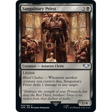 Image for Sanguinary Priest (53) (40K) - Magic: The Gathering