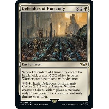 Image for Defenders of Humanity (11) (40K) - Magic: The Gathering