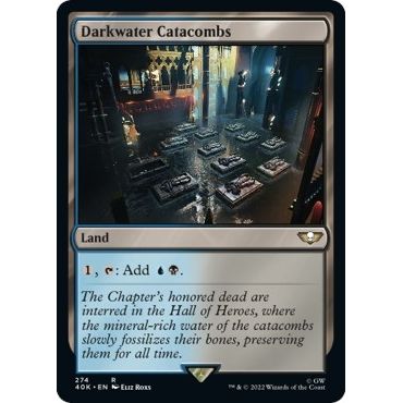 Image for Darkwater Catacombs (Surge Foil) (274) (40K) - Magic: The Gathering