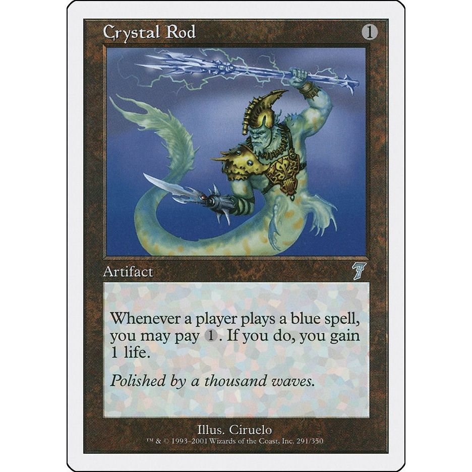 Image for Crystal Rod (291) (7ED) - Magic: The Gathering