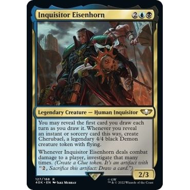 Image for Inquisitor Eisenhorn (127) (40K) - Magic: The Gathering
