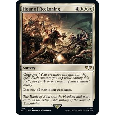Image for Hour of Reckoning (187) (40K) - Magic: The Gathering
