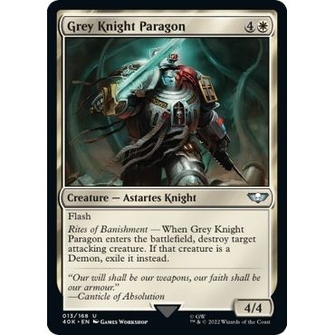 Image for Grey Knight Paragon (13) (40K) - Magic: The Gathering