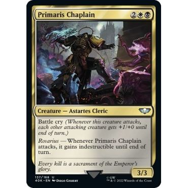 Image for Primaris Chaplain (137) (40K) - Magic: The Gathering
