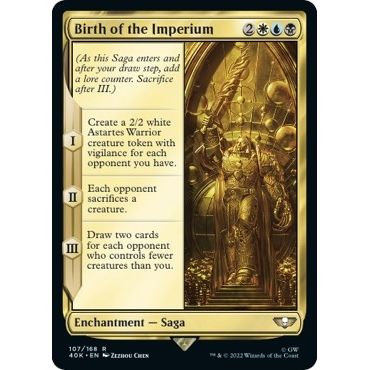 Image for Birth of the Imperium (Surge Foil) (107) (40K) - Magic: The Gathering