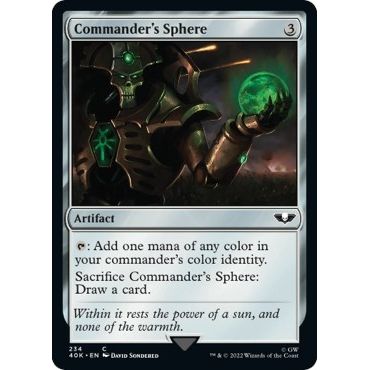 Image for Commander's Sphere (234) (234) (40K) - Magic: The Gathering