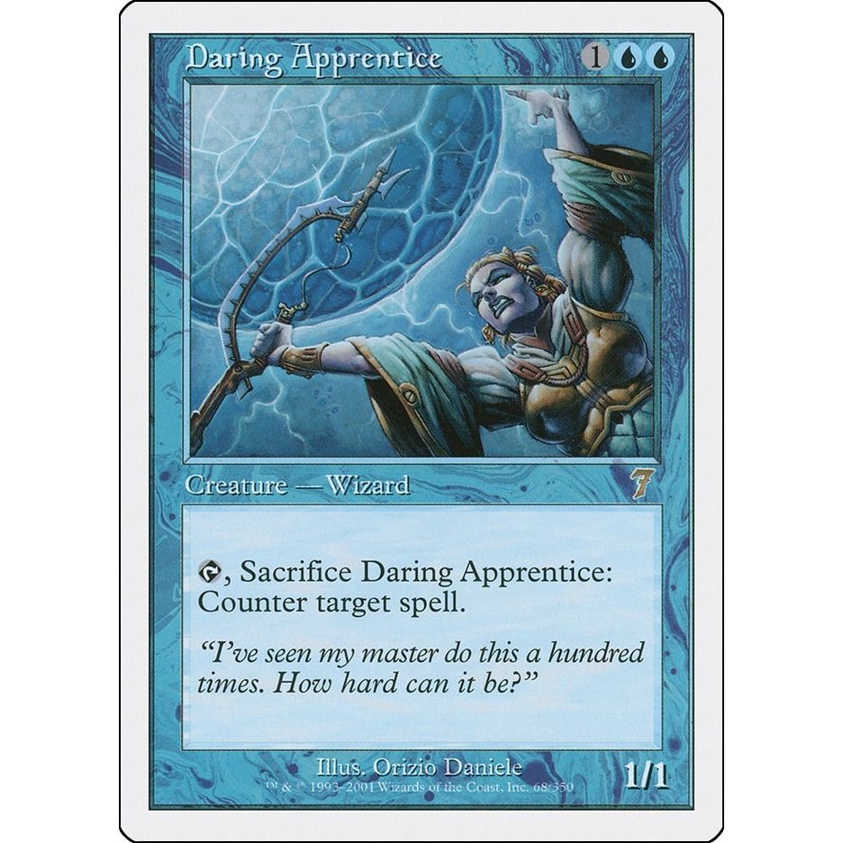 Image for Daring Apprentice (68) (7ED) - Magic: The Gathering