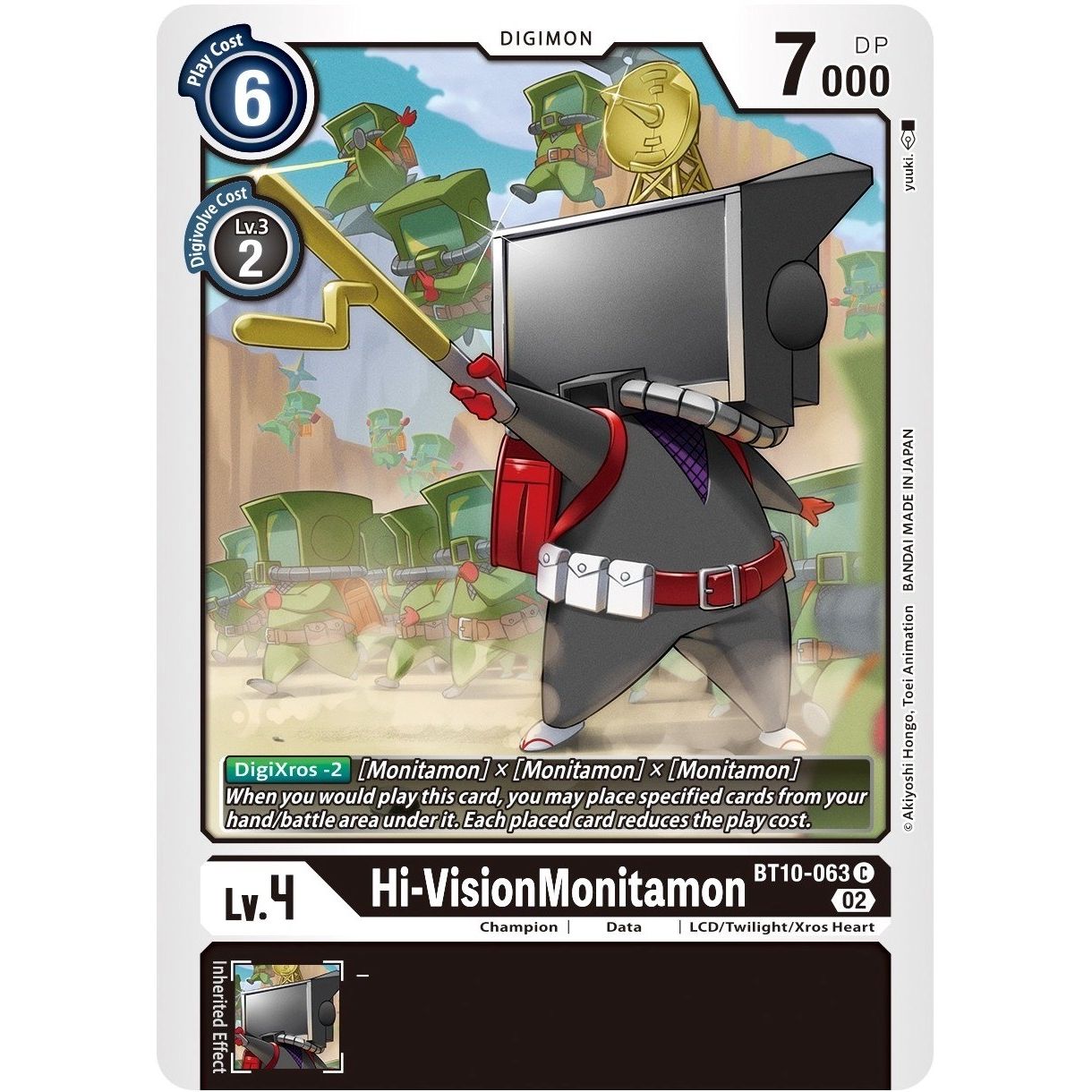 Image for Hi-VisionMonitamon (BT10-063 C) (BT10) - Digimon Card Game