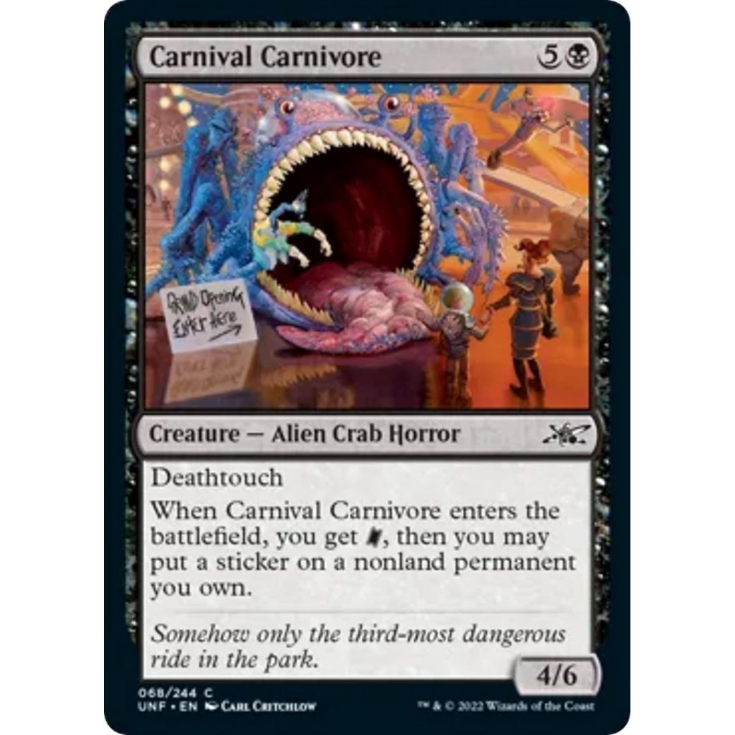 Image for Carnival Carnivore (68) (UNF) - Magic: The Gathering
