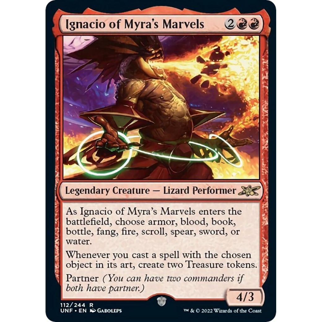 Image for Ignacio of Myra's Marvels (112) (UNF) - Magic: The Gathering