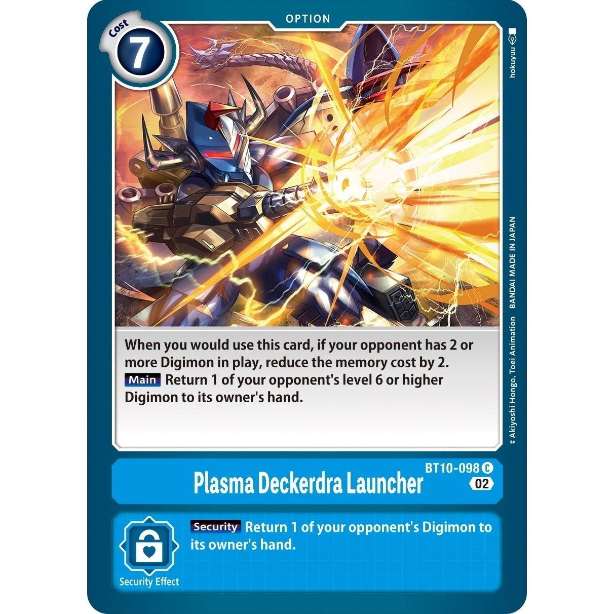 Image for Plasma Deckerdra Launcher (BT10-098 C) (BT10) - Digimon Card Game