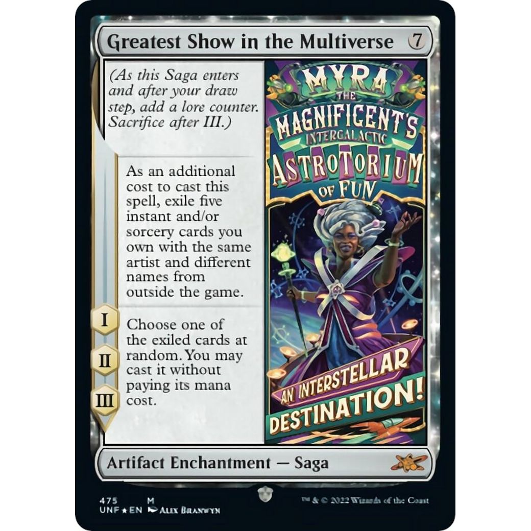 Image for Greatest Show in the Multiverse (189) (UNF) - Magic: The Gathering