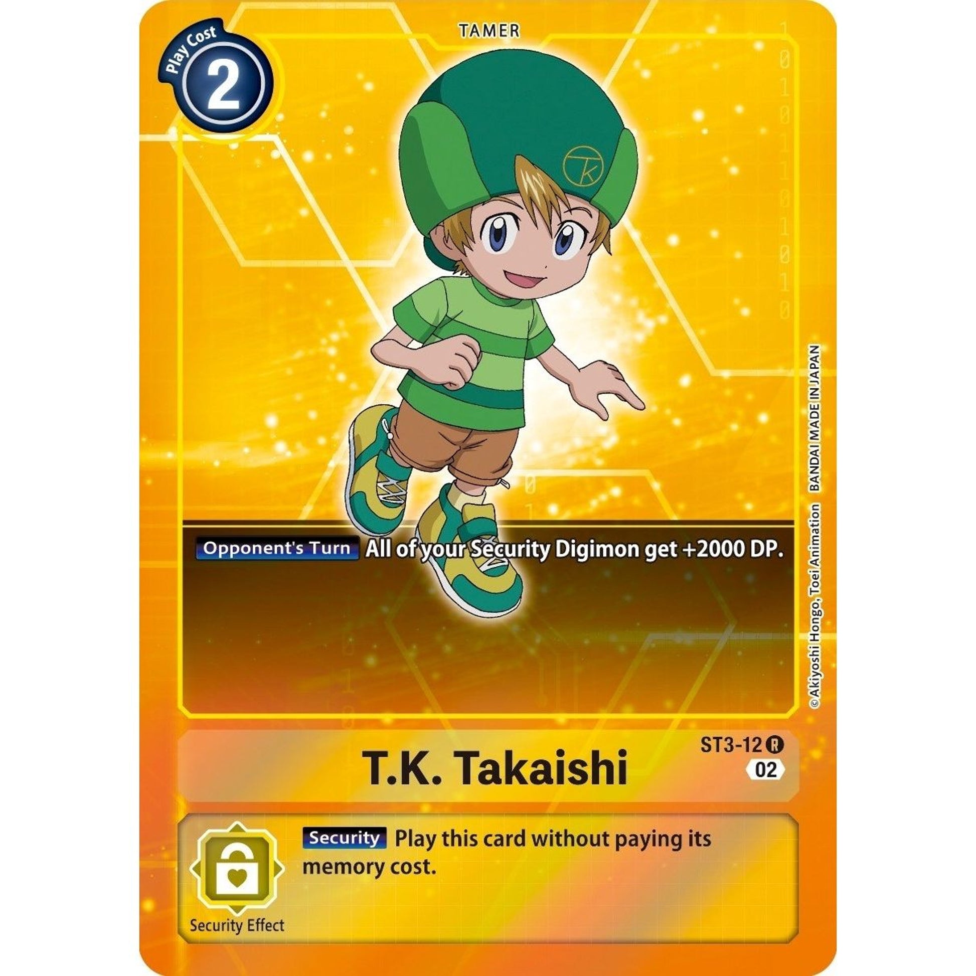 Image for T.K. Takaishi (Alternate Art) (ST3-12 R) (ST-12) - Digimon Card Game