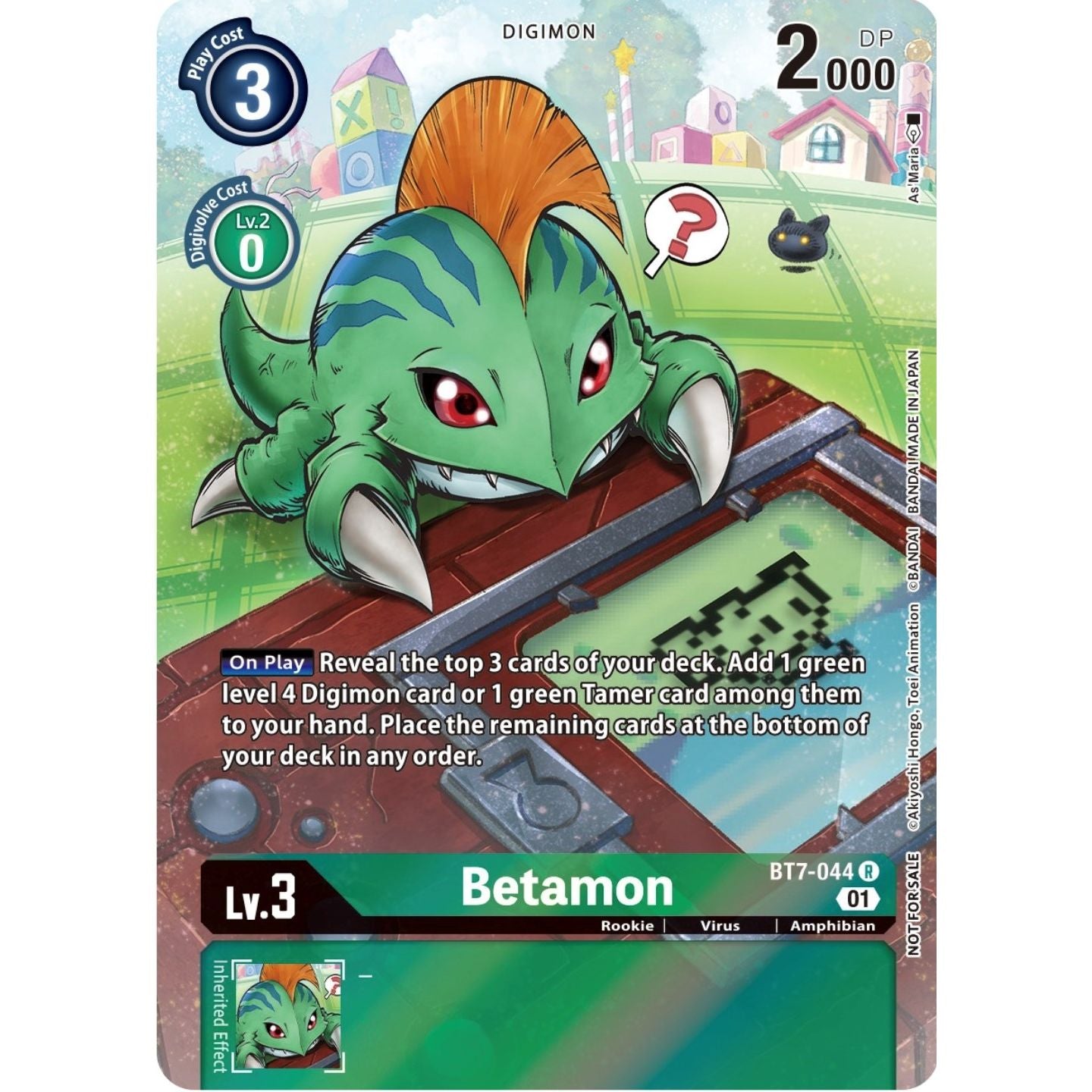 Image for Betamon (25th Special Memorial Pack) (BT7-044 R) (BT07) - Digimon Card Game