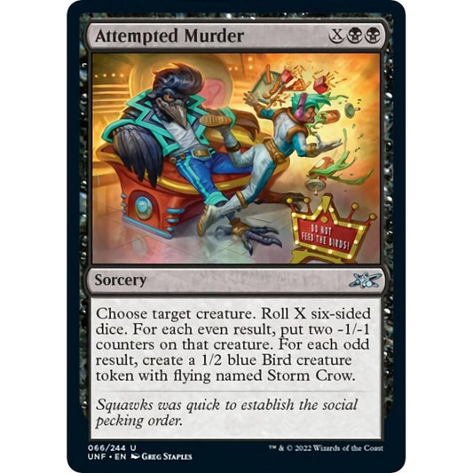Image for Attempted Murder (66) (UNF) - Magic: The Gathering