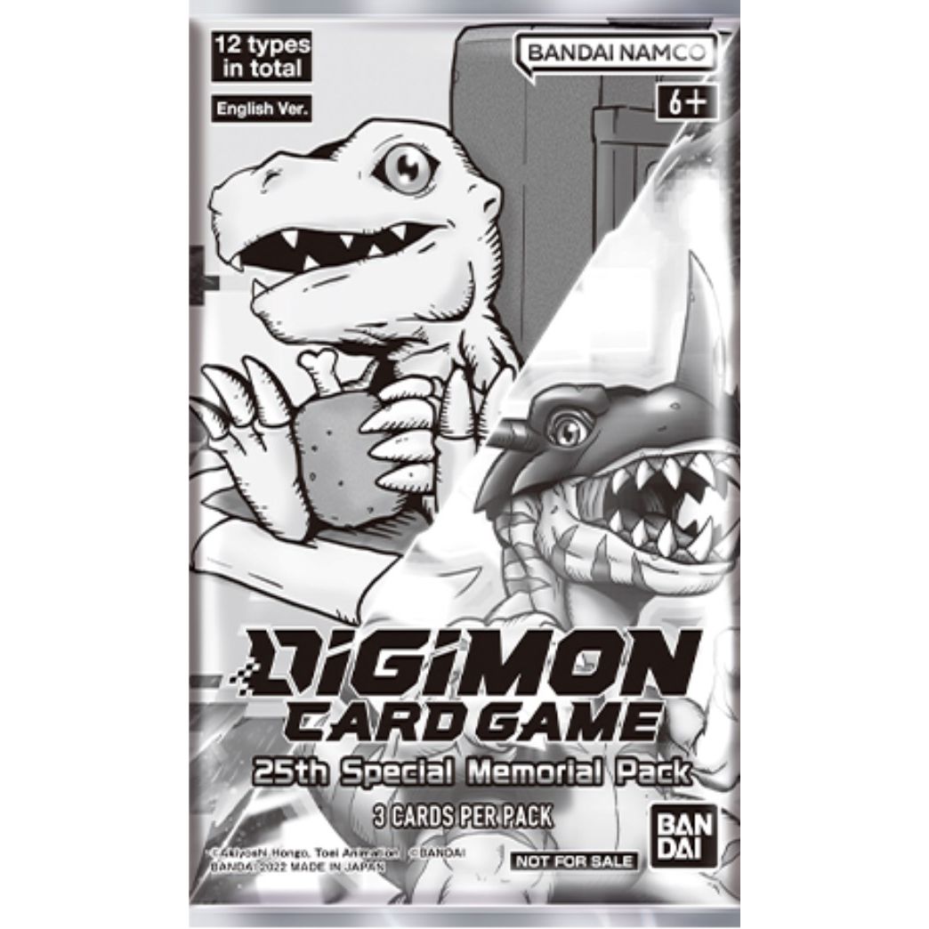 Image for 25th Special Memorial Pack - Digimon Card Game