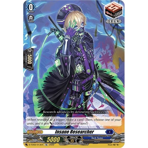 Image for Insane Researcher (D-TD02/013EN) (D-TD02) - Cardfight Vanguard