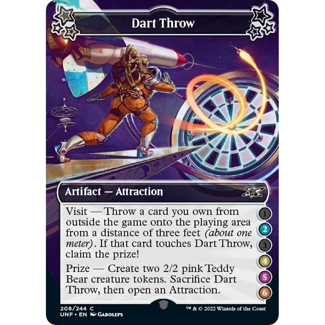 Image for Dart Throw (2-4-5-6) (208) (UNF) - Magic: The Gathering