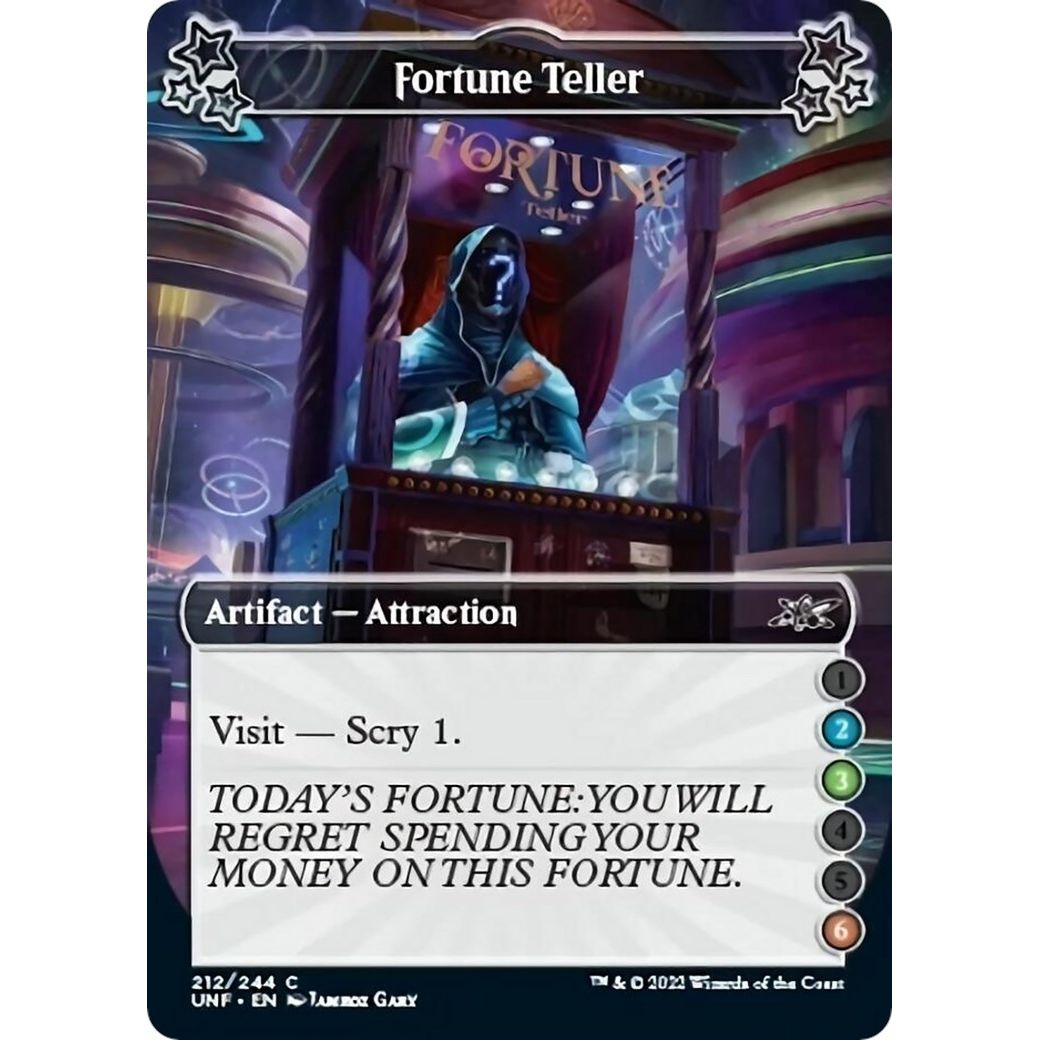 Image for Fortune Teller (2-3-6) (212) (UNF) - Magic: The Gathering