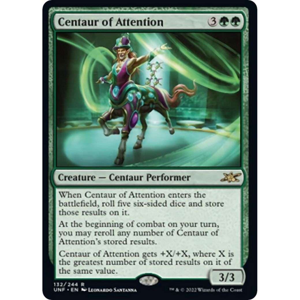 Image for Centaur of Attention (132) (UNF) - Magic: The Gathering