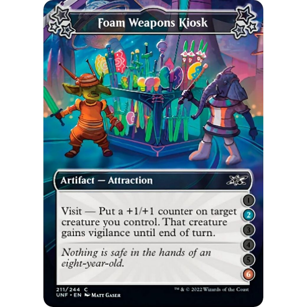 Image for Foam Weapons Kiosk (2-6) (211) (UNF) - Magic: The Gathering