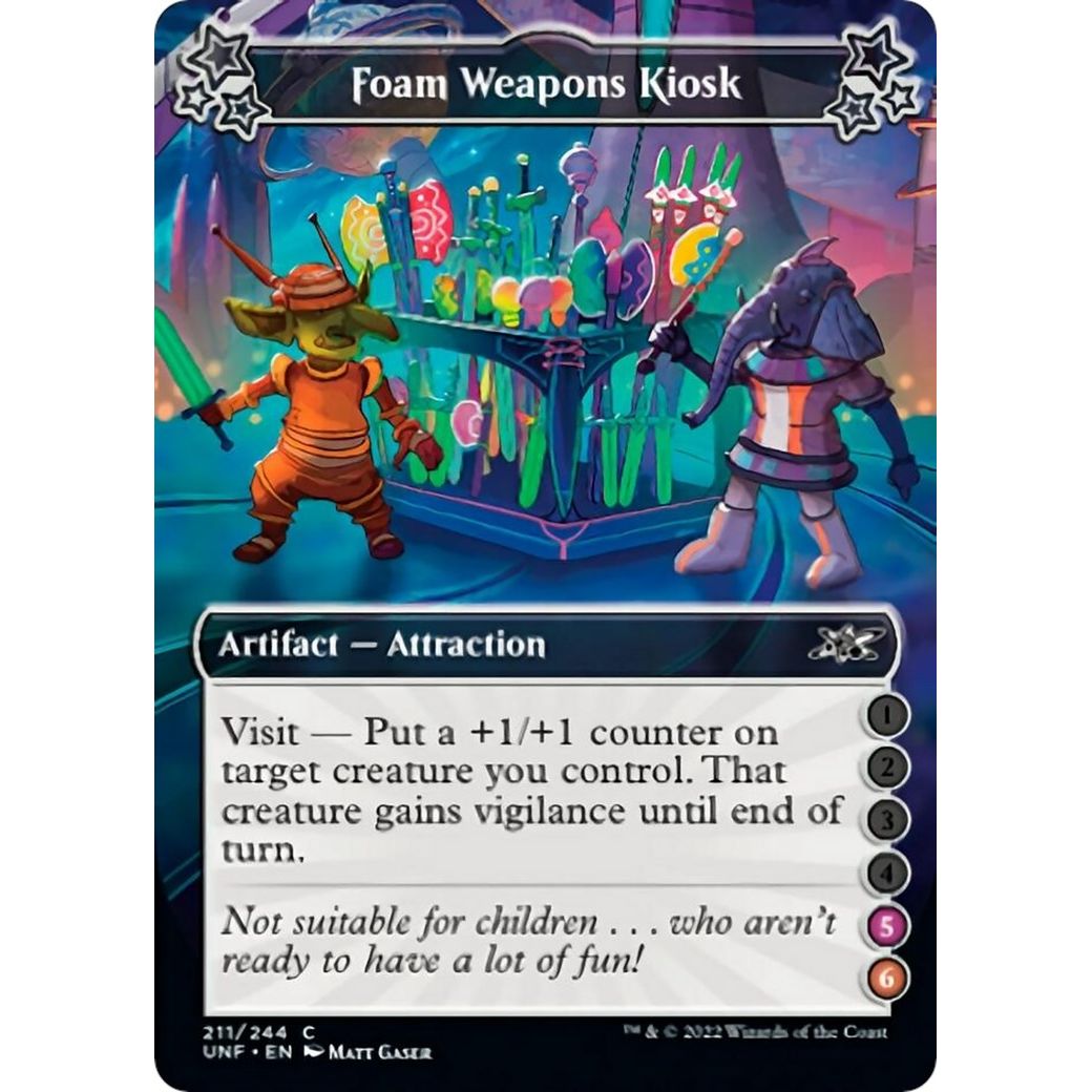 Image for Foam Weapons Kiosk (5-6) (211) (UNF) - Magic: The Gathering