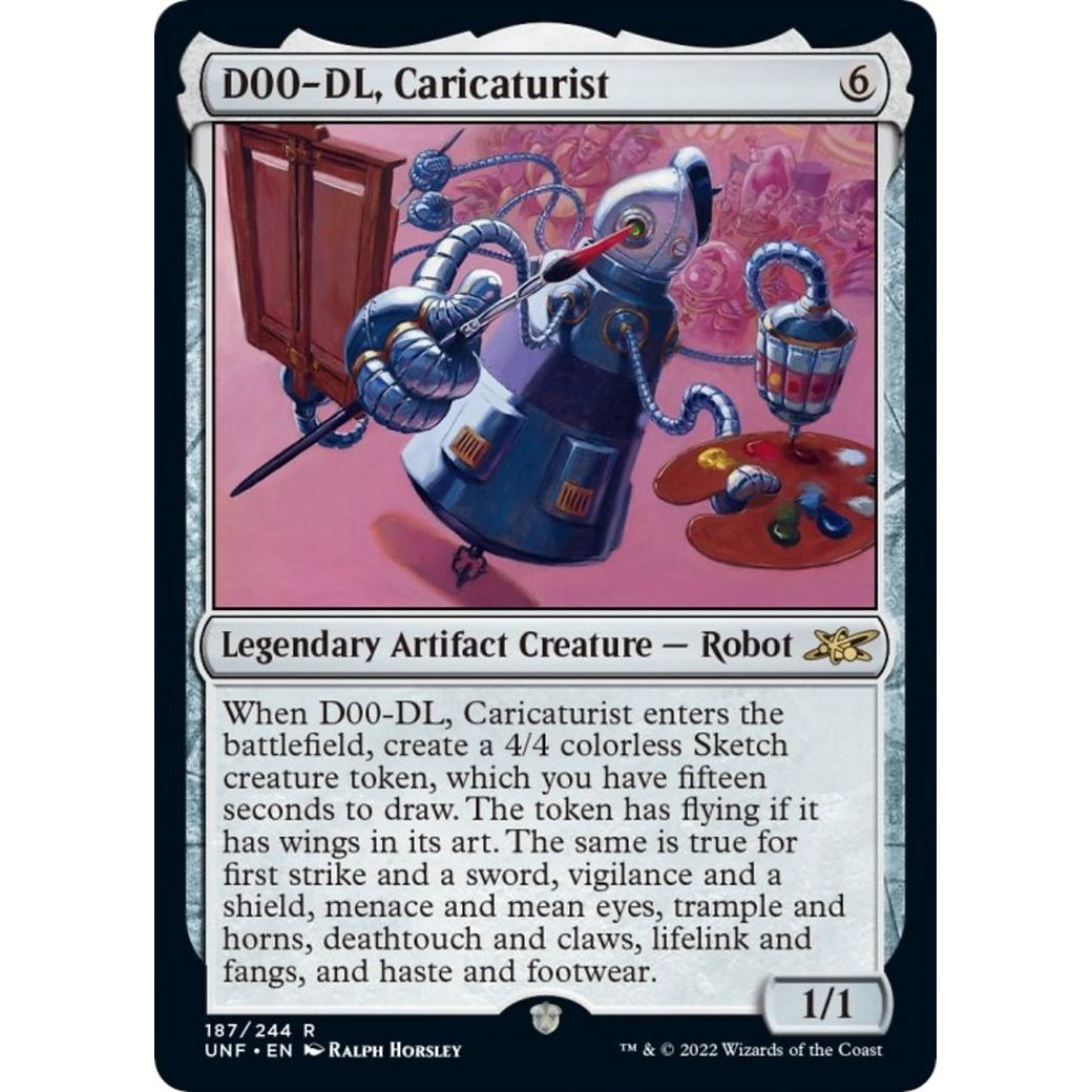 Image for D00-DL, Caricaturist (187) (UNF) - Magic: The Gathering
