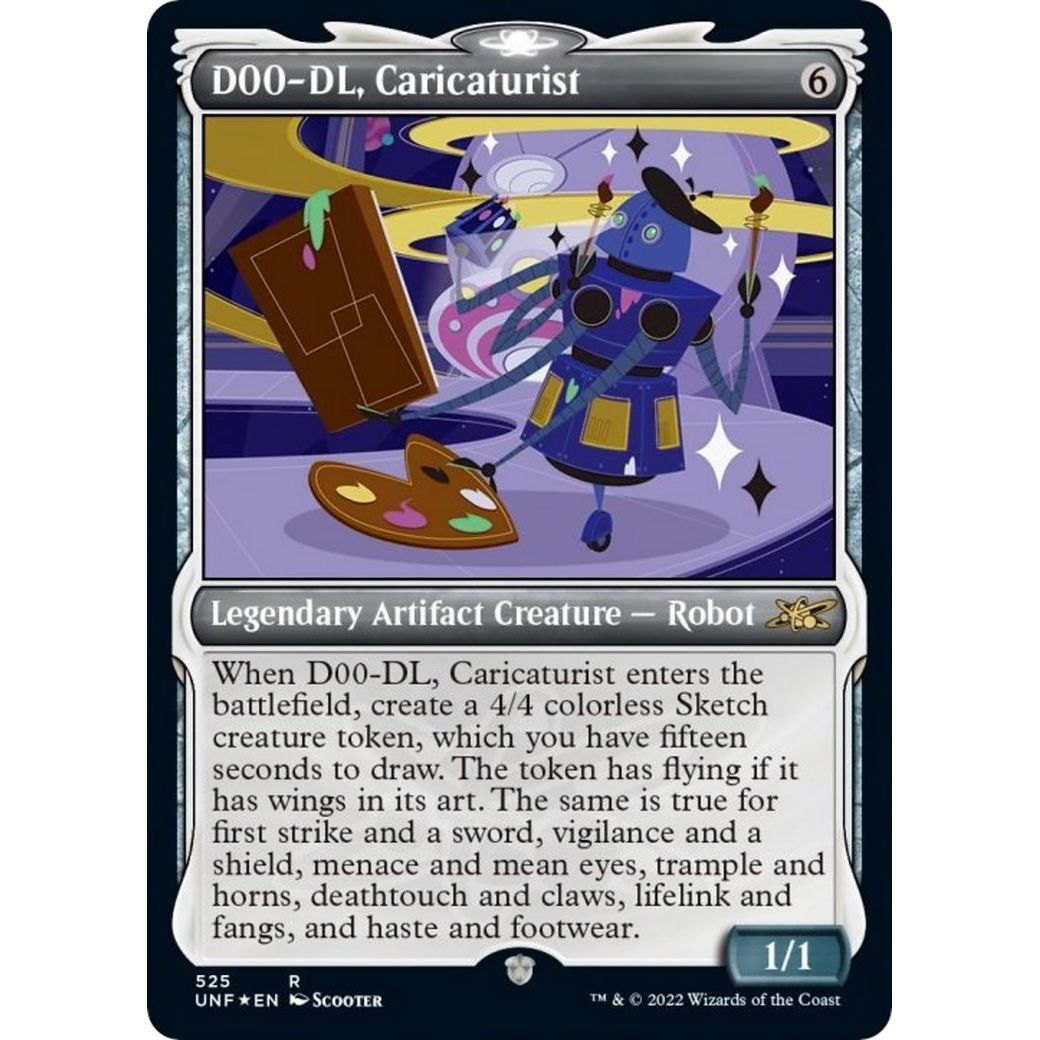 Image for D00-DL, Caricaturist (Showcase) (274) (UNF) - Magic: The Gathering
