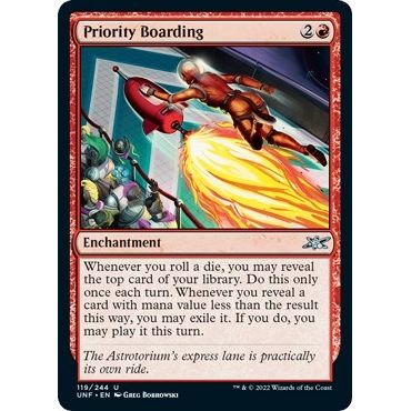 Image for Priority Boarding (119) (UNF) - Magic: The Gathering
