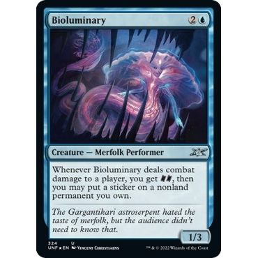Image for Bioluminary (Galaxy Foil) (324) (UNF) - Magic: The Gathering
