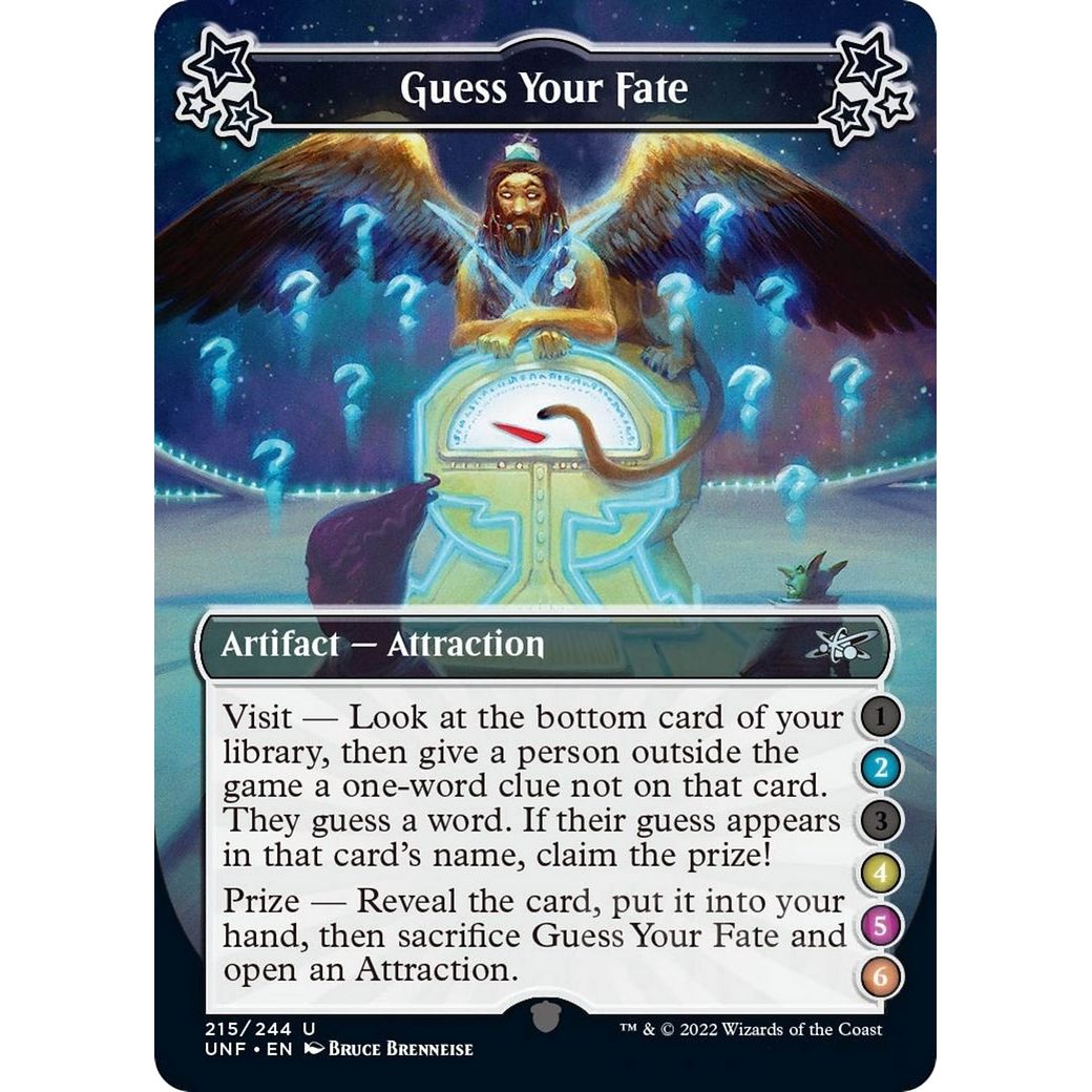 Image for Guess Your Fate (2-4-5-6) (215) (UNF) - Magic: The Gathering