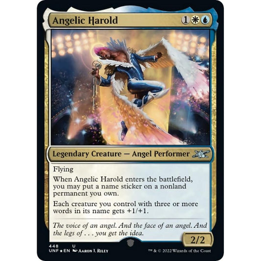 Image for Angelic Harold (Galaxy Foil) (448) (UNF) - Magic: The Gathering