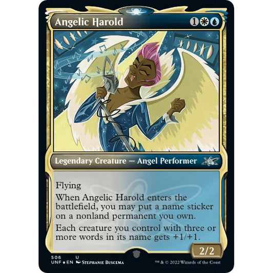 Image for Angelic Harold (Showcase) (Galaxy Foil) (506) (UNF) - Magic: The Gathering