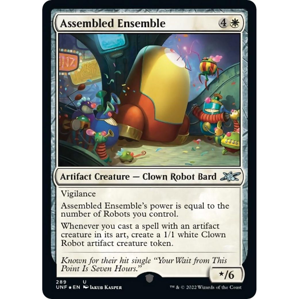 Image for Assembled Ensemble (Galaxy Foil) (289) (UNF) - Magic: The Gathering