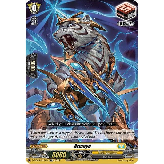 Image for Arcmya (D-TD03/013EN) (D-TD03) - Cardfight Vanguard