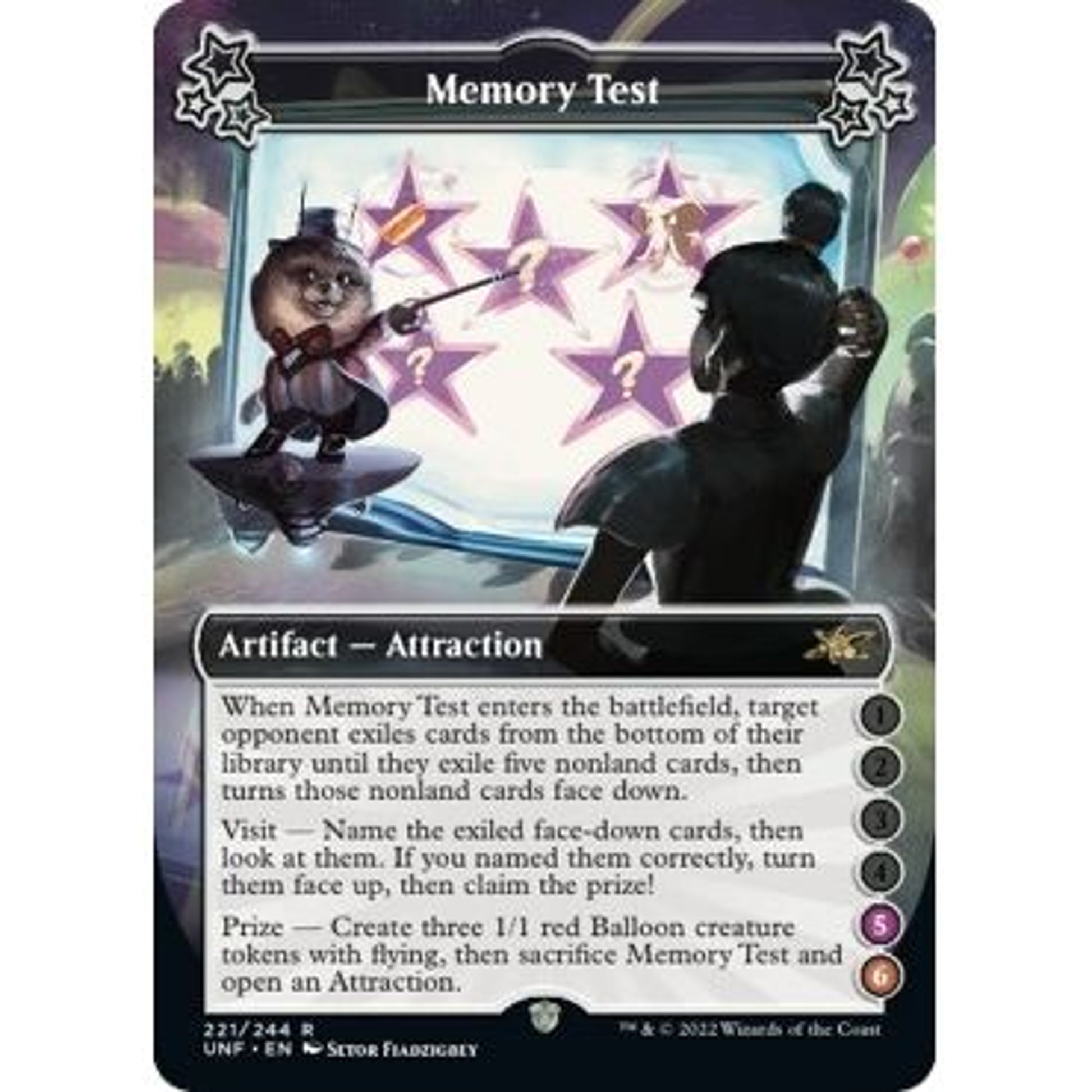 Image for Memory Test (5-6) (221) (UNF) - Magic: The Gathering