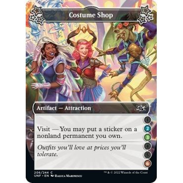 Image for Costume Shop (2-3-6) (206) (UNF) - Magic: The Gathering