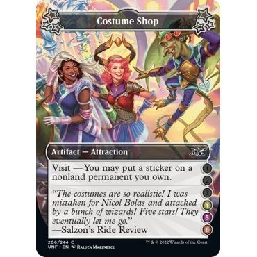Image for Costume Shop (4-5-6) (206) (UNF) - Magic: The Gathering