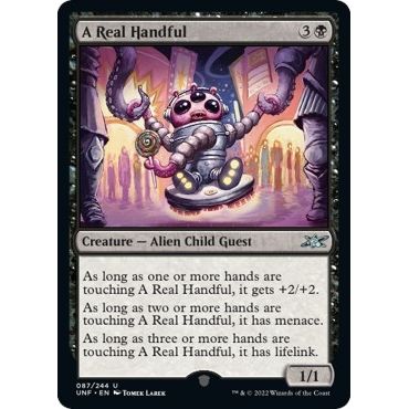 Image for A Real Handful (87) (UNF) - Magic: The Gathering