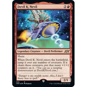 Image for Devil K. Nevil (Galaxy Foil) (390) (UNF) - Magic: The Gathering