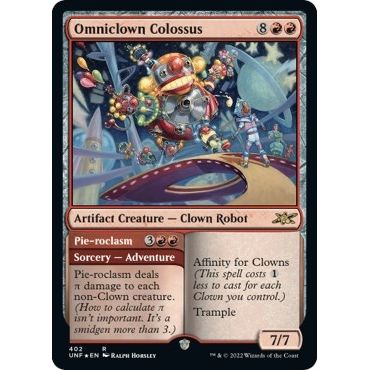 Image for Omniclown Colossus (Galaxy Foil) (402) (UNF) - Magic: The Gathering